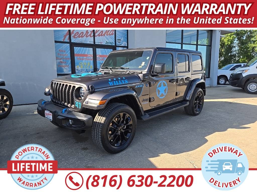 2022 Jeep Wrangler Sahara 4xe — SUV — 26,778 mi — Excelsior Springs, MO