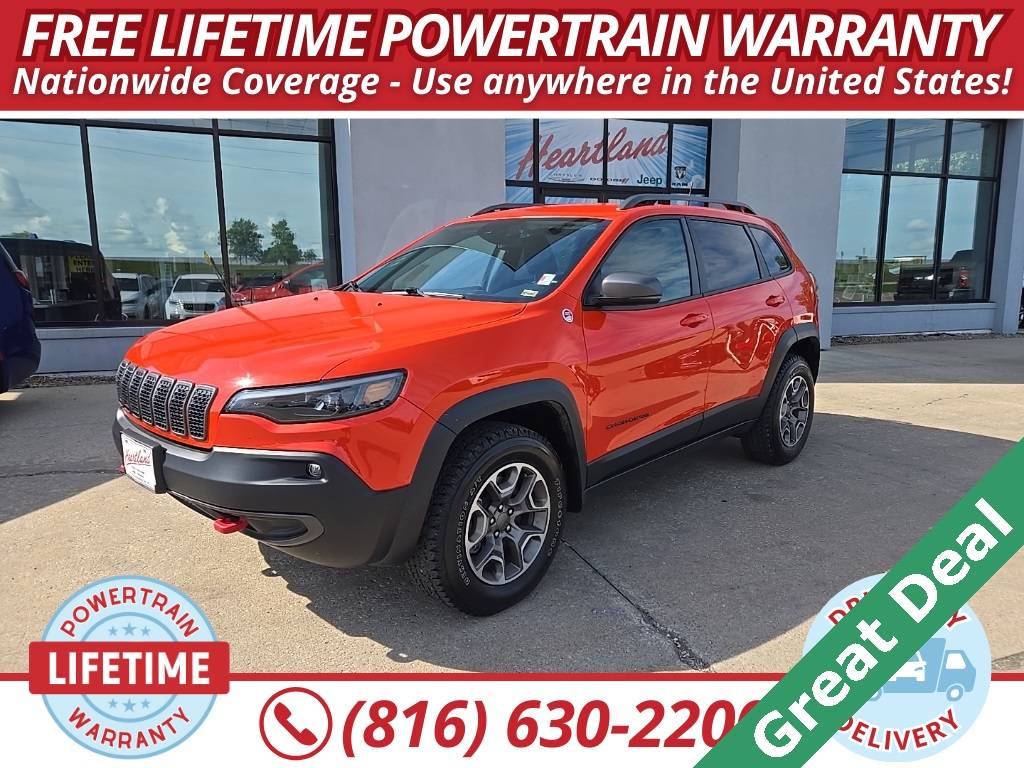 2021 Jeep Cherokee Trailhawk — SUV — 23,754 mi — Excelsior Springs, MO