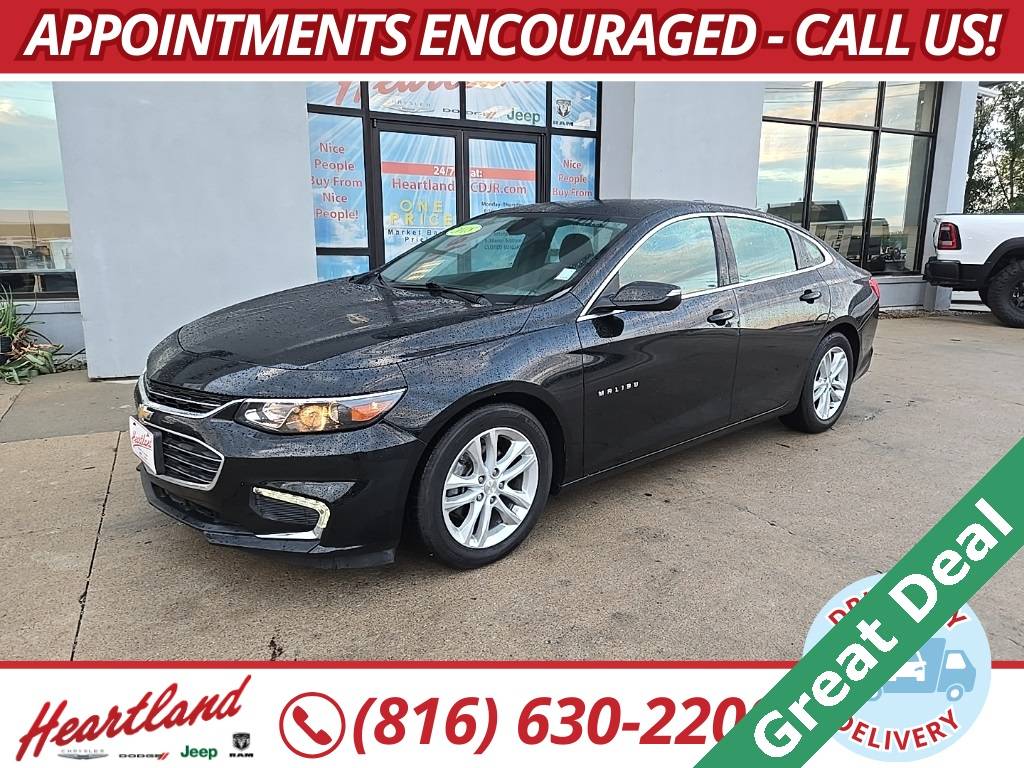 2018 Chevrolet Malibu LT — Sedan — 74,162 mi — Excelsior Springs, MO