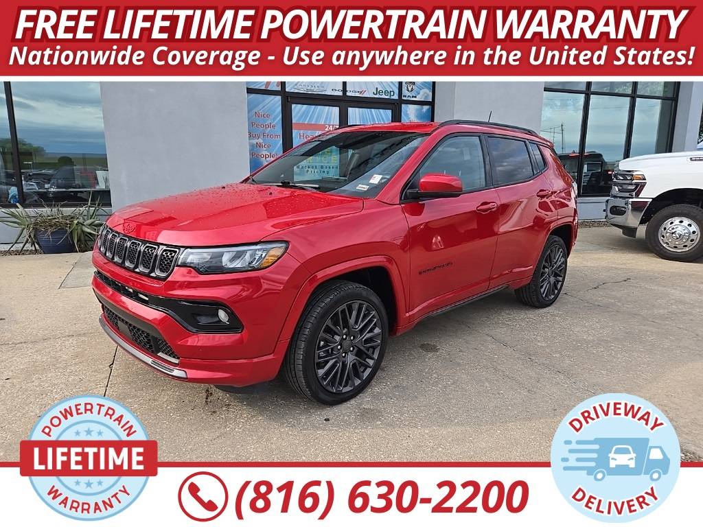 2023 Jeep Compass (RED) Edition — SUV — 59,312 mi — Excelsior Springs, MO