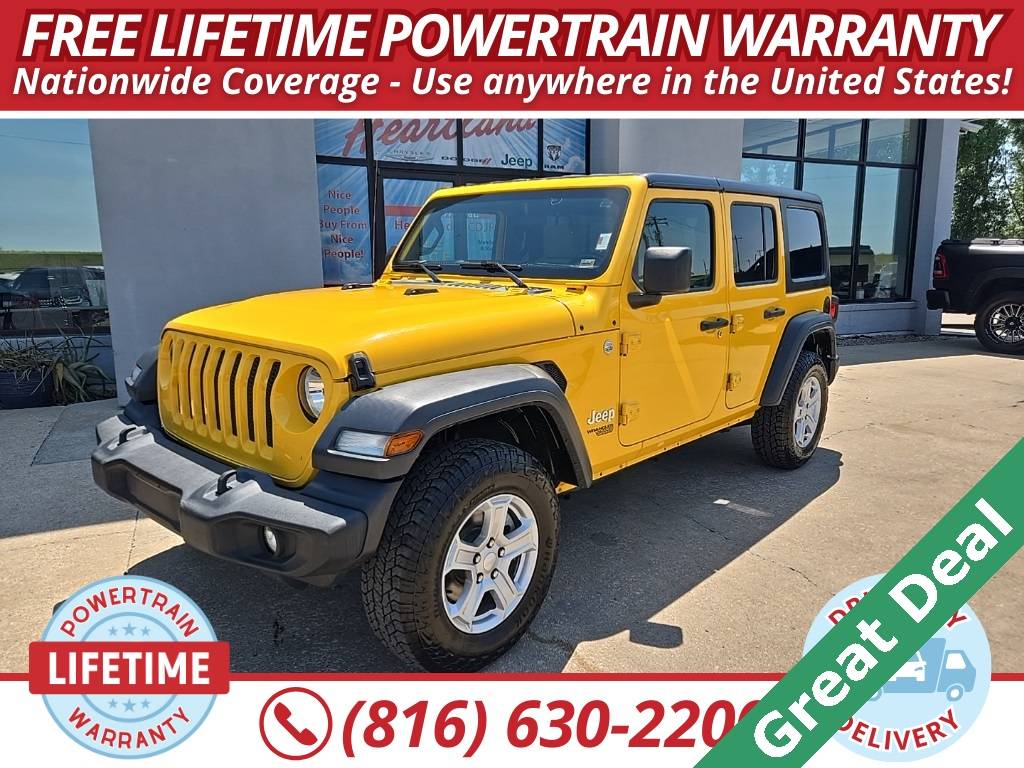 2020 Jeep Wrangler Sport S — SUV — 95,578 mi — Excelsior Springs, MO