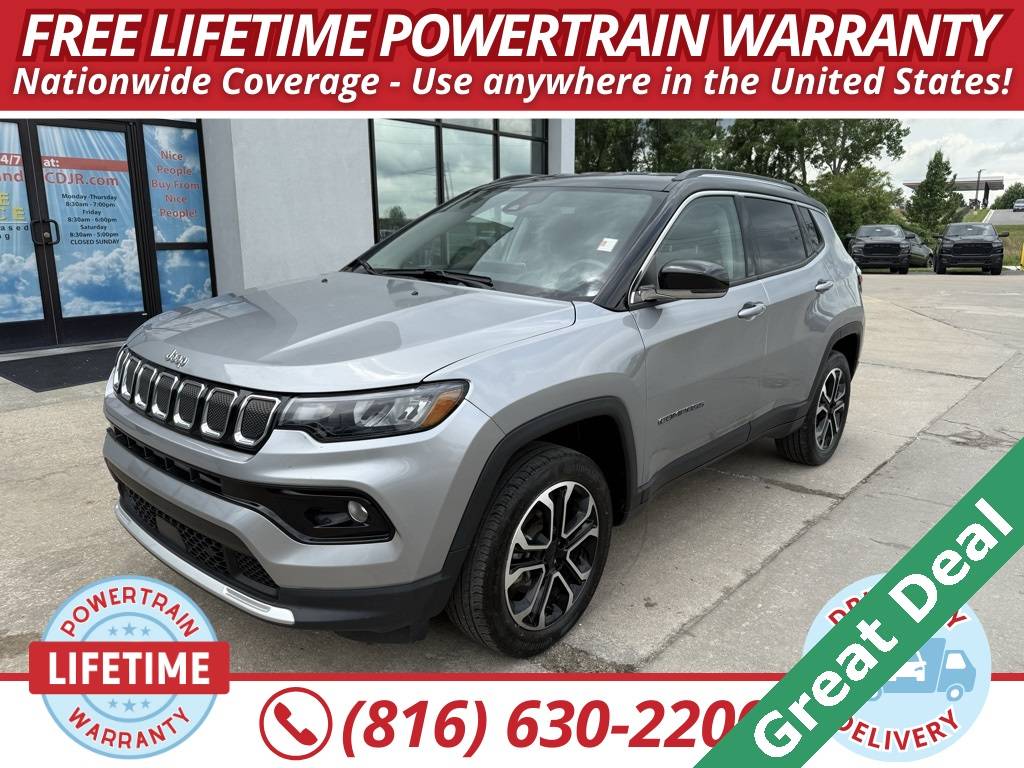 2022 Jeep Compass Limited — SUV — 24,132 mi — Excelsior Springs, MO