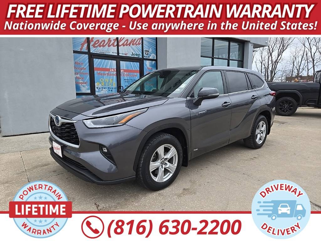 2021 Toyota Highlander Hybrid LE — SUV — 79,542 mi — Excelsior Springs, MO