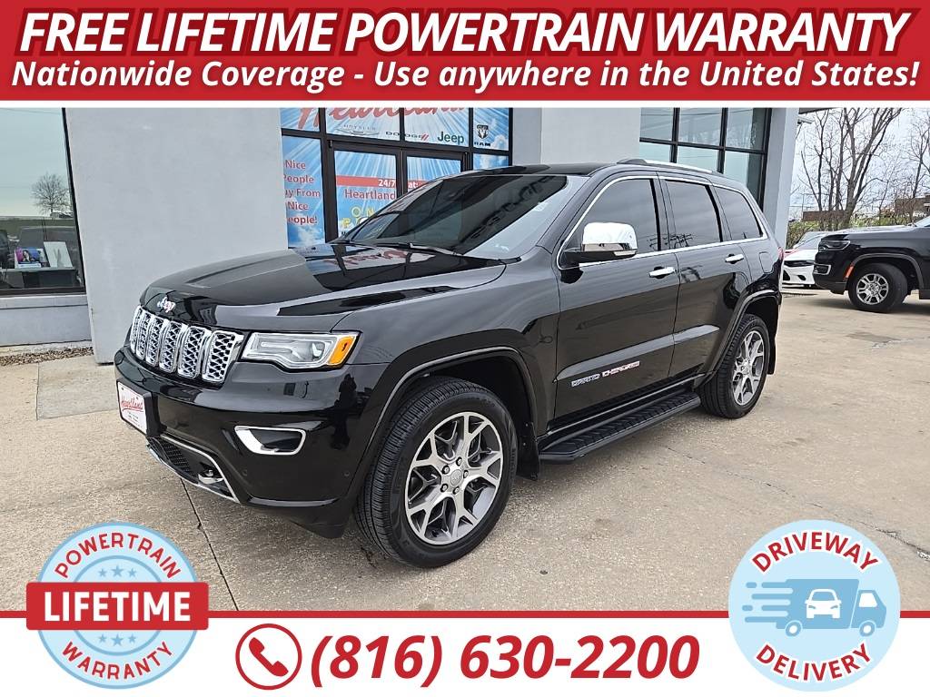 2021 Jeep Grand Cherokee WK Overland — SUV — 61,193 mi — Excelsior Springs, MO