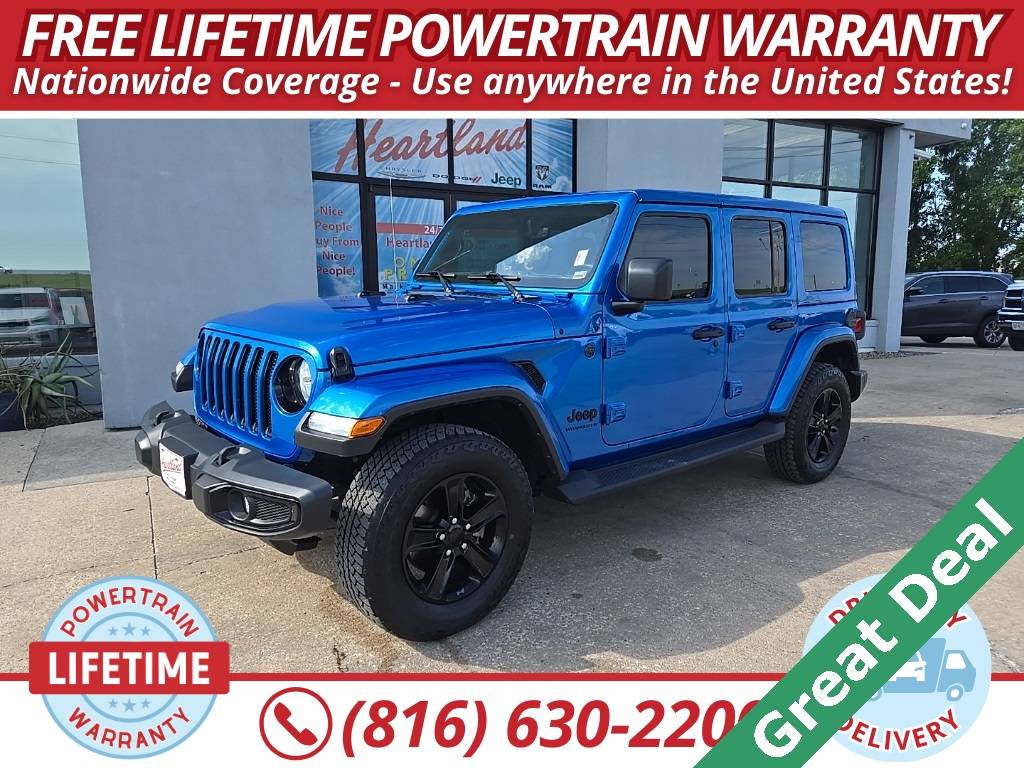 2023 Jeep Wrangler Sahara Altitude — SUV — 21,339 mi — Excelsior Springs, MO