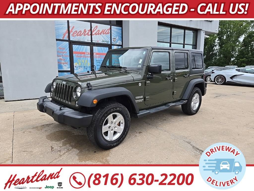 2015 Jeep Wrangler Sport — SUV — 118,478 mi — Excelsior Springs, MO