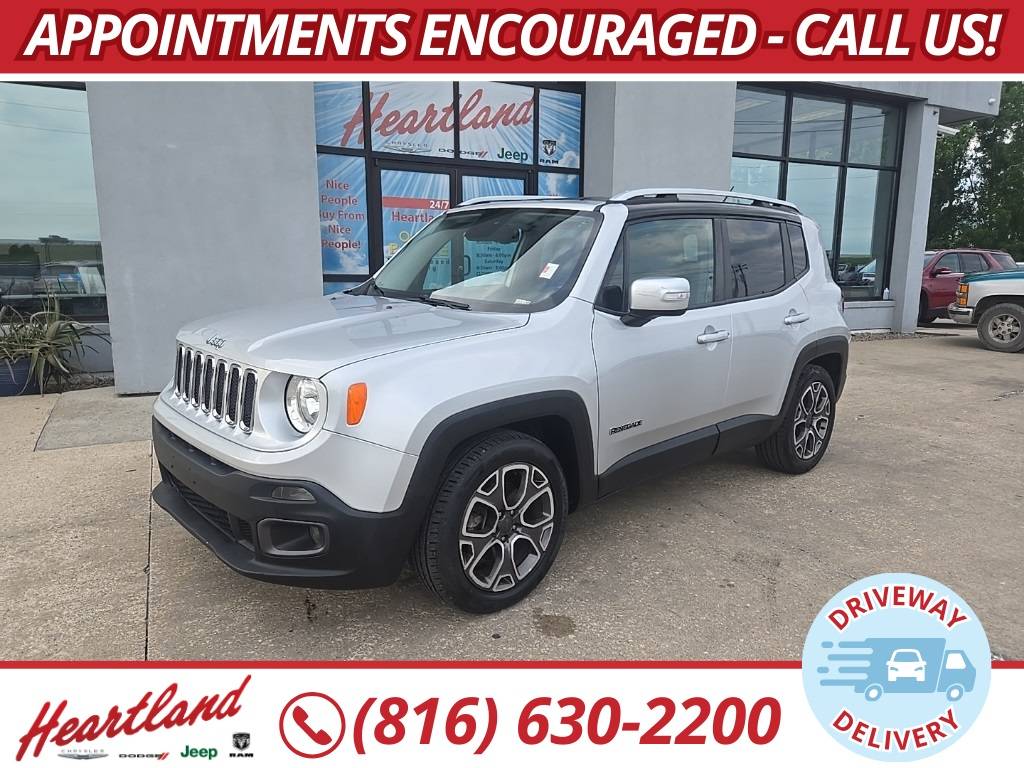 2016 Jeep Renegade Limited — SUV — 89,100 mi — Excelsior Springs, MO