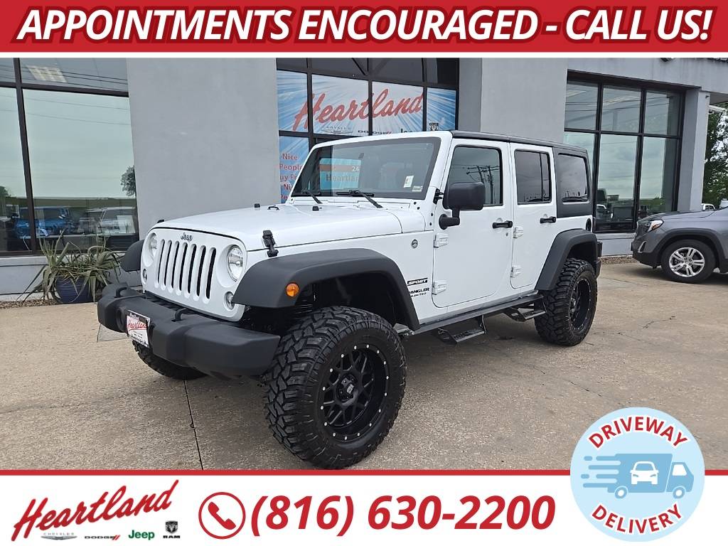 2017 Jeep Wrangler Sport — SUV — 114,378 mi — Excelsior Springs, MO