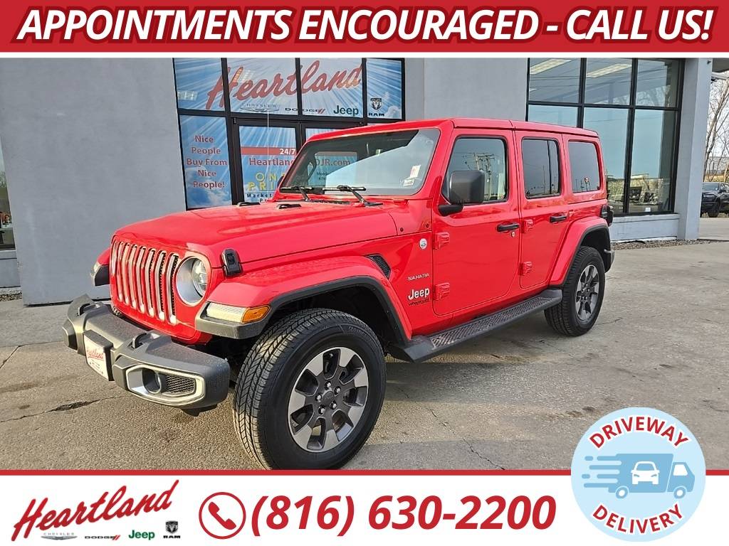2018 Jeep Wrangler Sahara — SUV — 55,620 mi — Excelsior Springs, MO