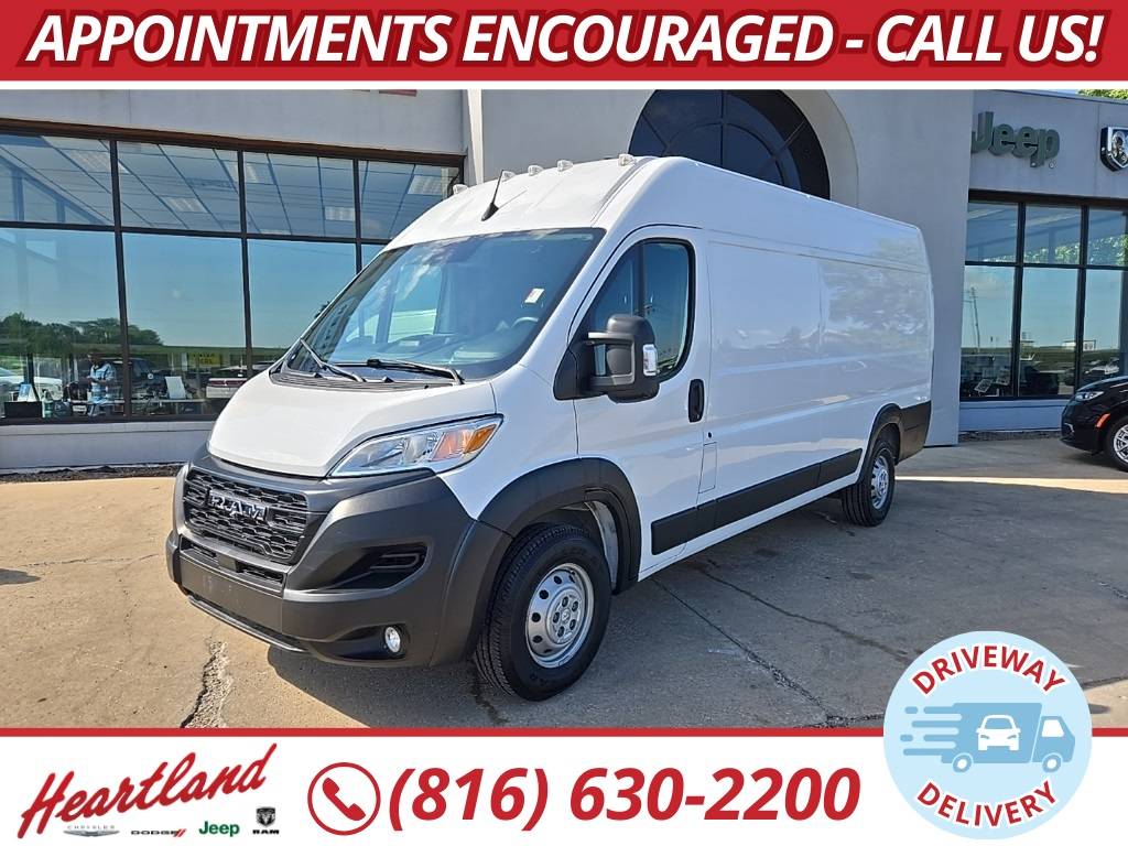 2023 Ram ProMaster Cargo Van 3500 — Cargo Van — 28,602 mi — Excelsior Springs, MO