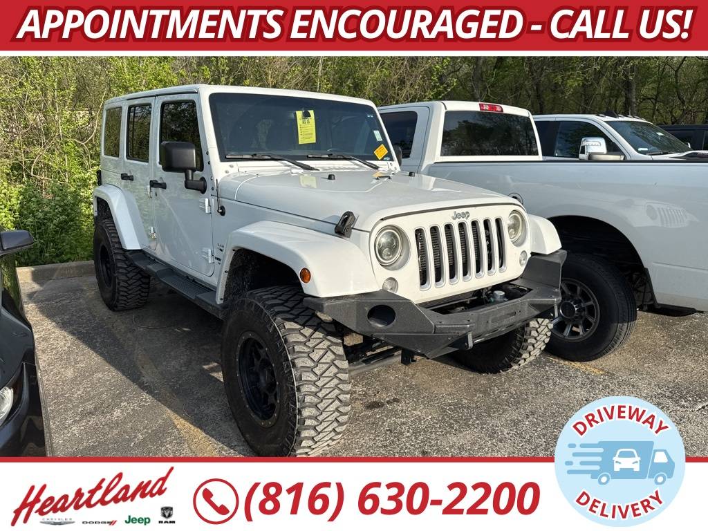 2016 Jeep Wrangler Sahara — SUV — 113,332 mi — Excelsior Springs, MO