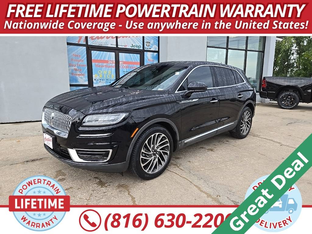 2020 Lincoln Nautilus Reserve — SUV — 77,545 mi — Excelsior Springs, MO