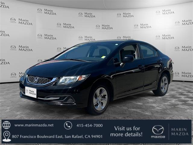 2013 Honda Civic LX — Sedan — 88,730 mi — San Rafael, CA