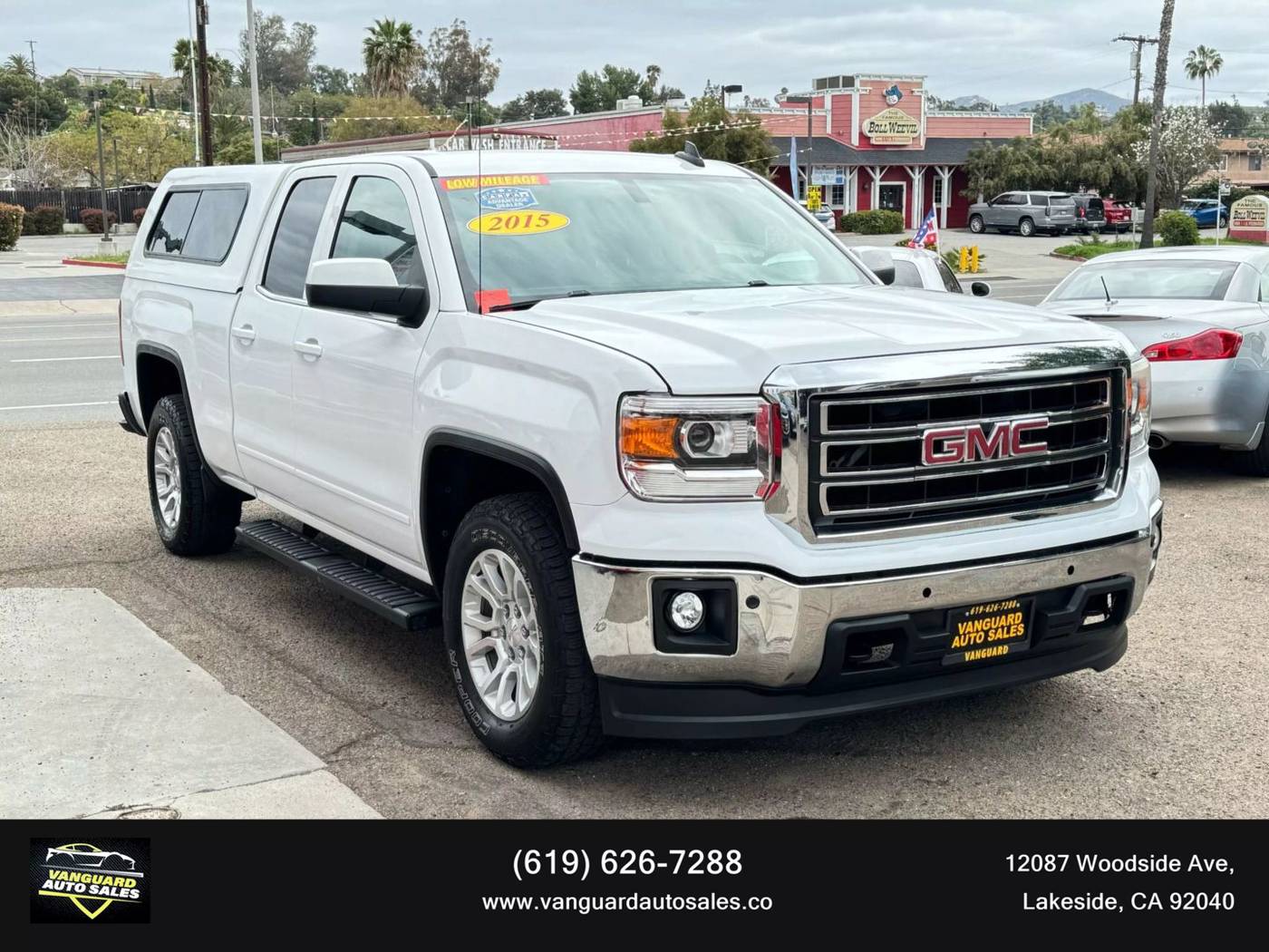 2015 GMC Sierra 1500 SLE — Pickup Truck — 42,820 mi — Lakeside, CA