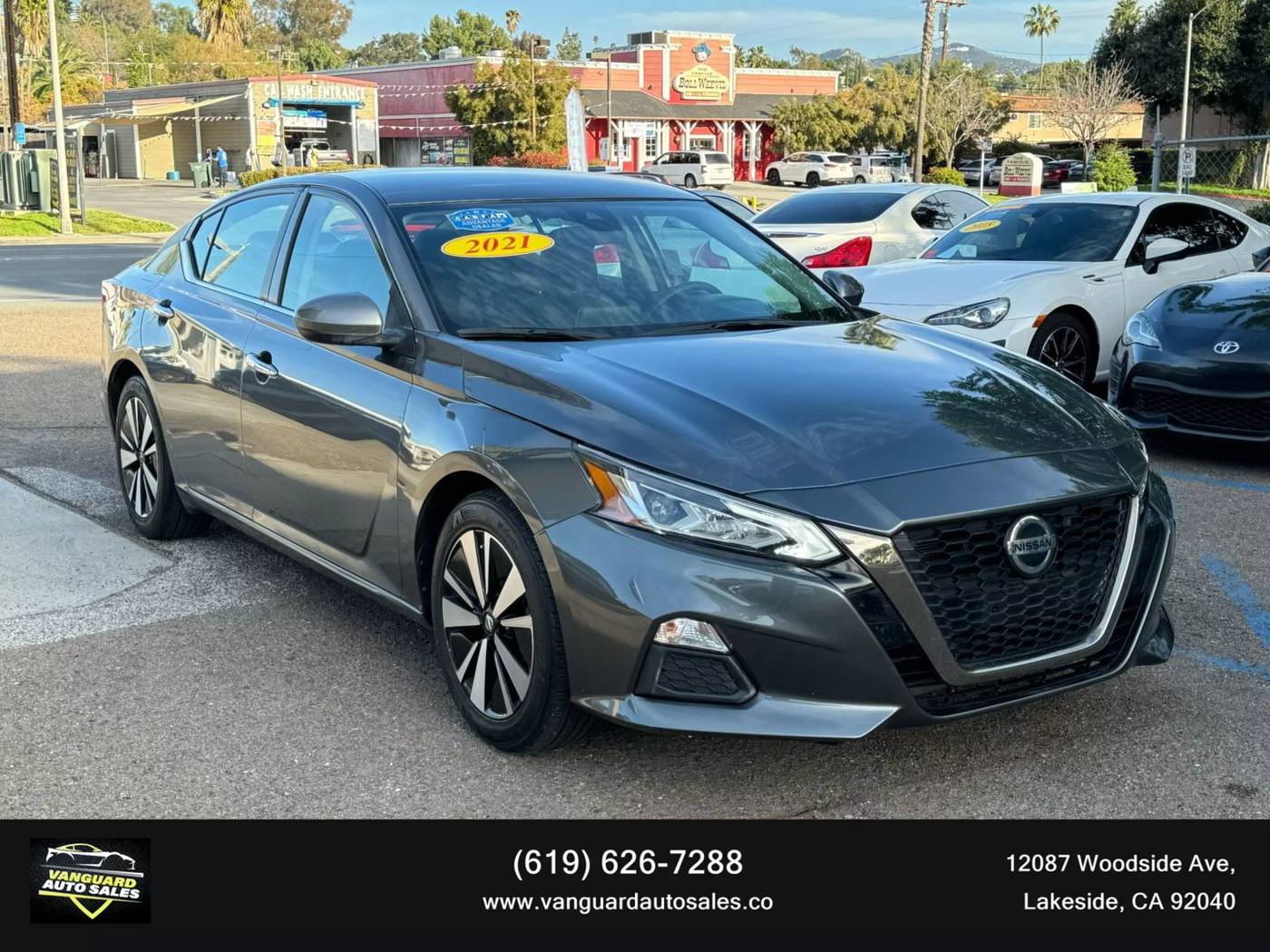 2021 Nissan Altima SV — Sedan — 42,599 mi — Lakeside, CA