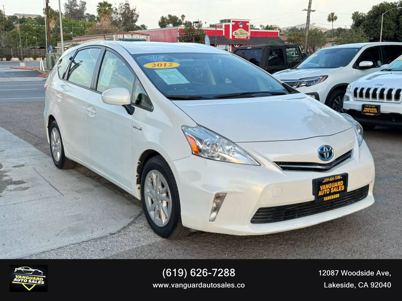 2012 Toyota Prius v Two — Wagon — 71,438 mi — Lakeside, CA