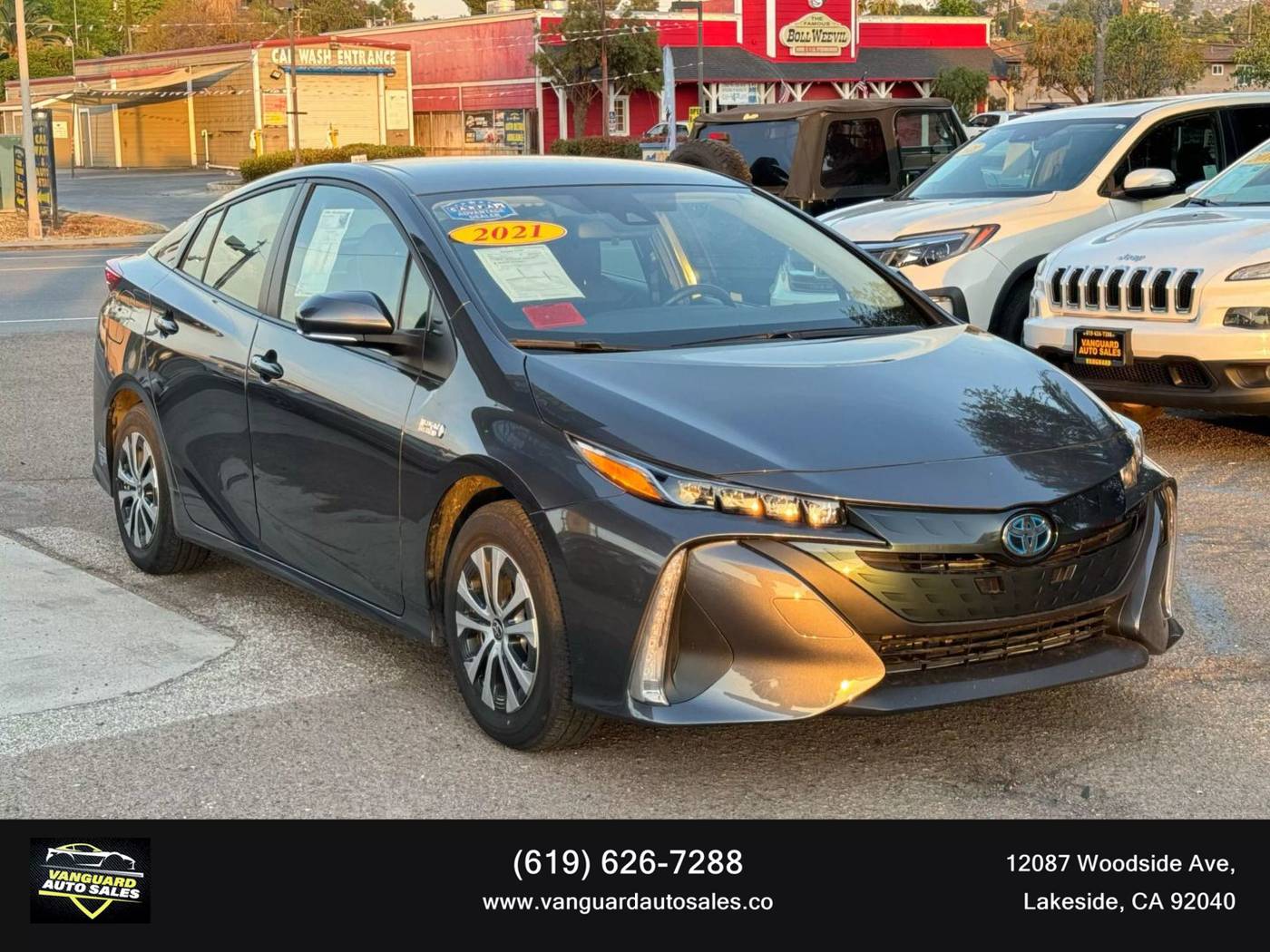 2021 Toyota Prius Prime LE — Hatchback — 22,772 mi — Lakeside, CA