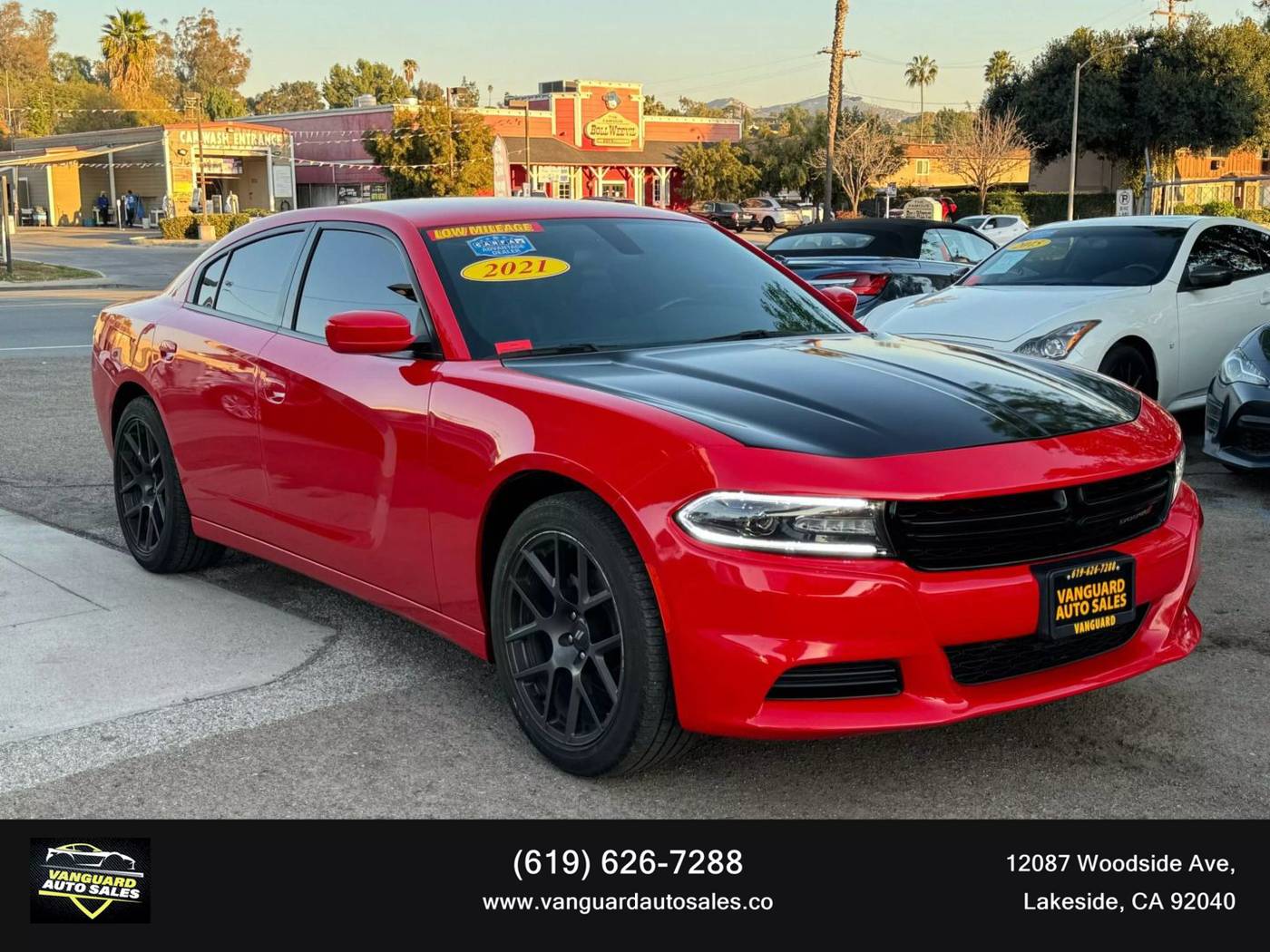 2021 Dodge Charger SXT — Sedan — 25,908 mi — Lakeside, CA