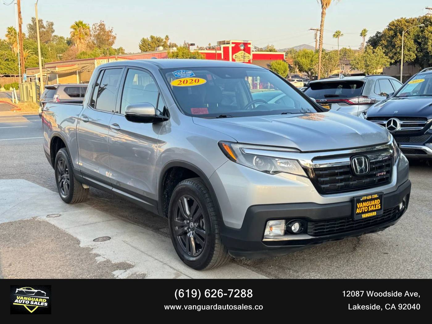 2020 Honda Ridgeline Sport — Pickup Truck — 50,464 mi — Lakeside, CA