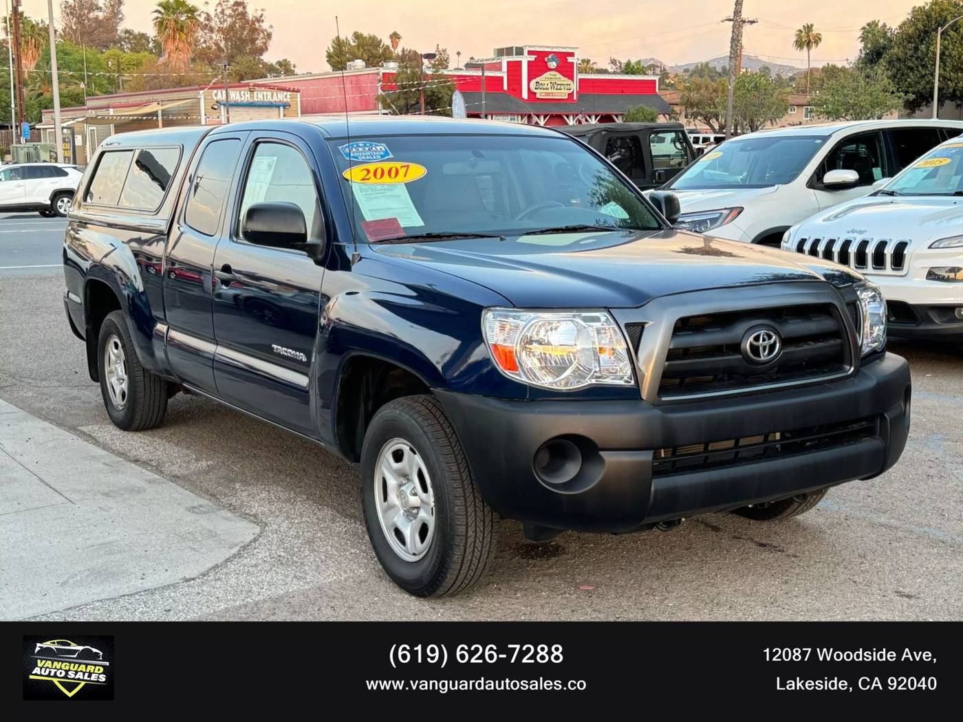 2007 Toyota Tacoma Base — Pickup Truck — 63,961 mi — Lakeside, CA