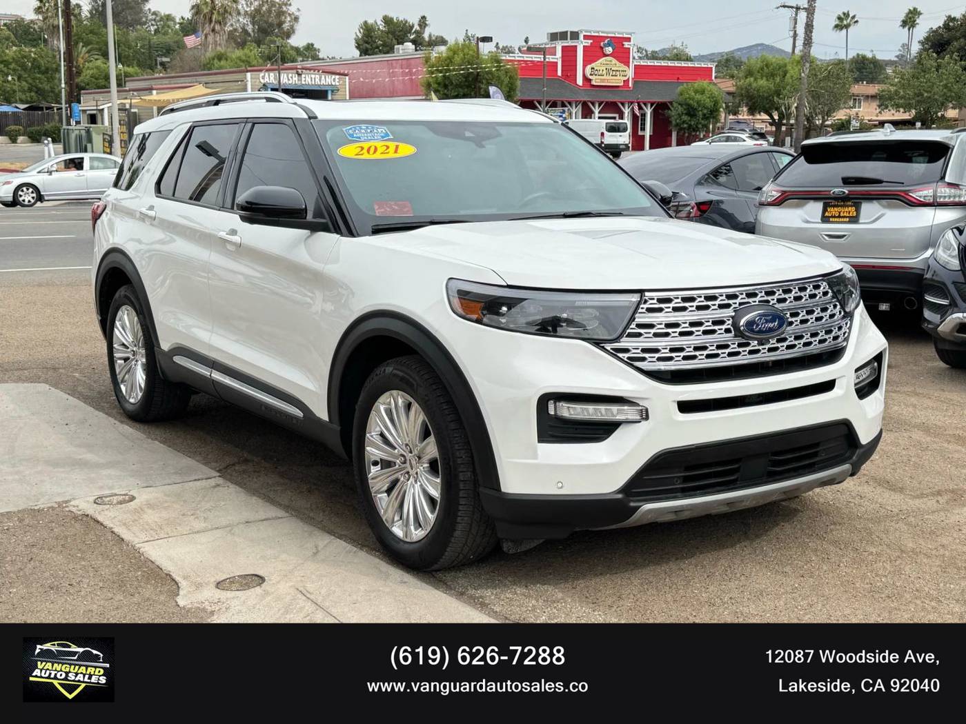 2021 Ford Explorer Limited — SUV — 35,480 mi — Lakeside, CA