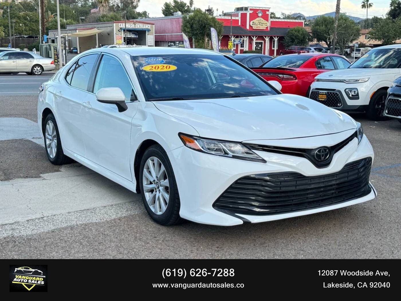 2020 Toyota Camry LE — Sedan — 102,116 mi — Lakeside, CA