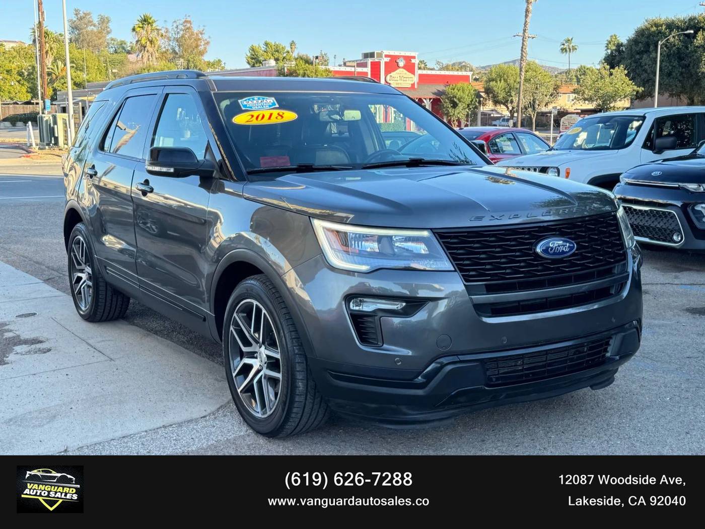 2018 Ford Explorer Sport — SUV — 46,035 mi — Lakeside, CA