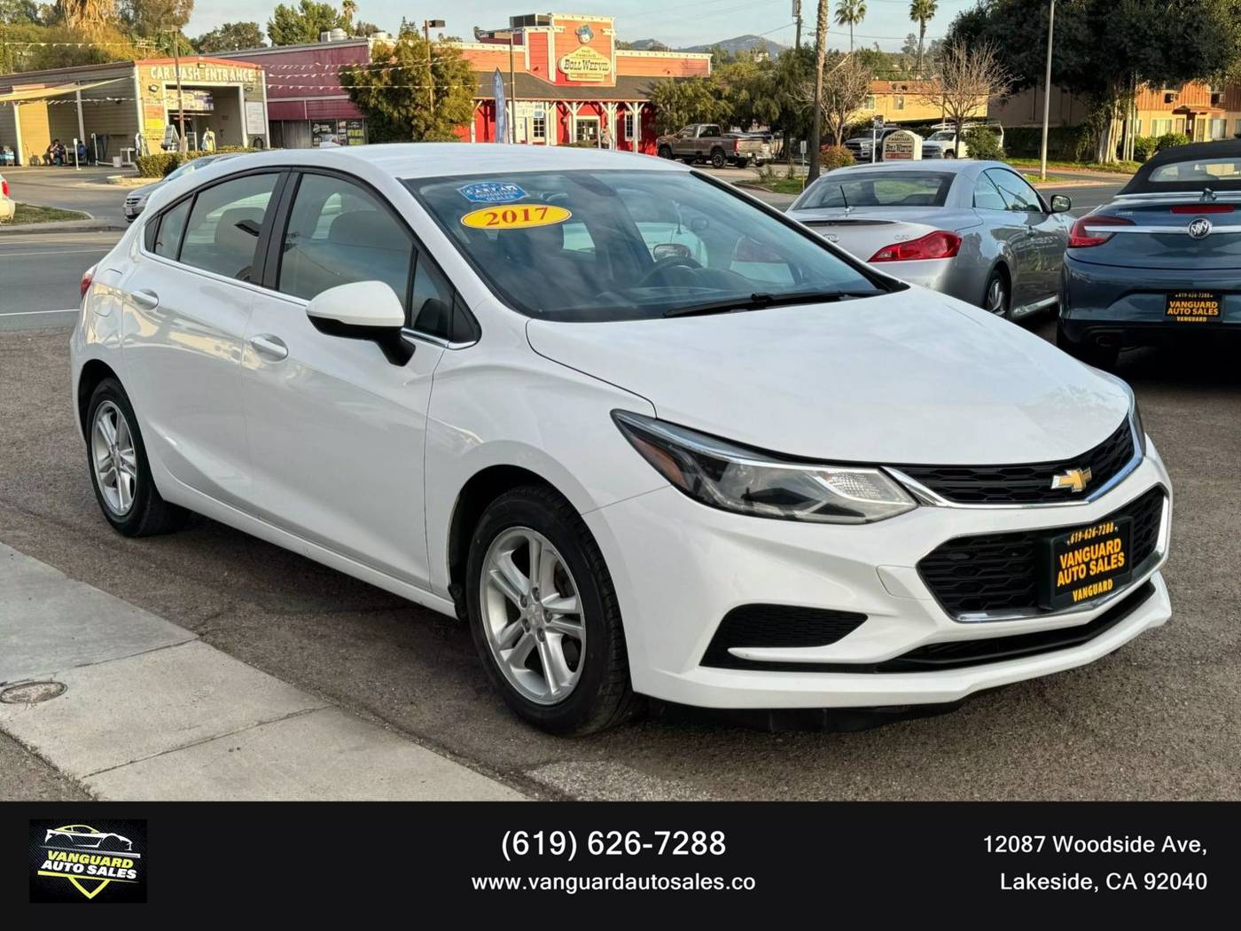 2017 Chevrolet Cruze LT — Hatchback — 65,055 mi — Lakeside, CA