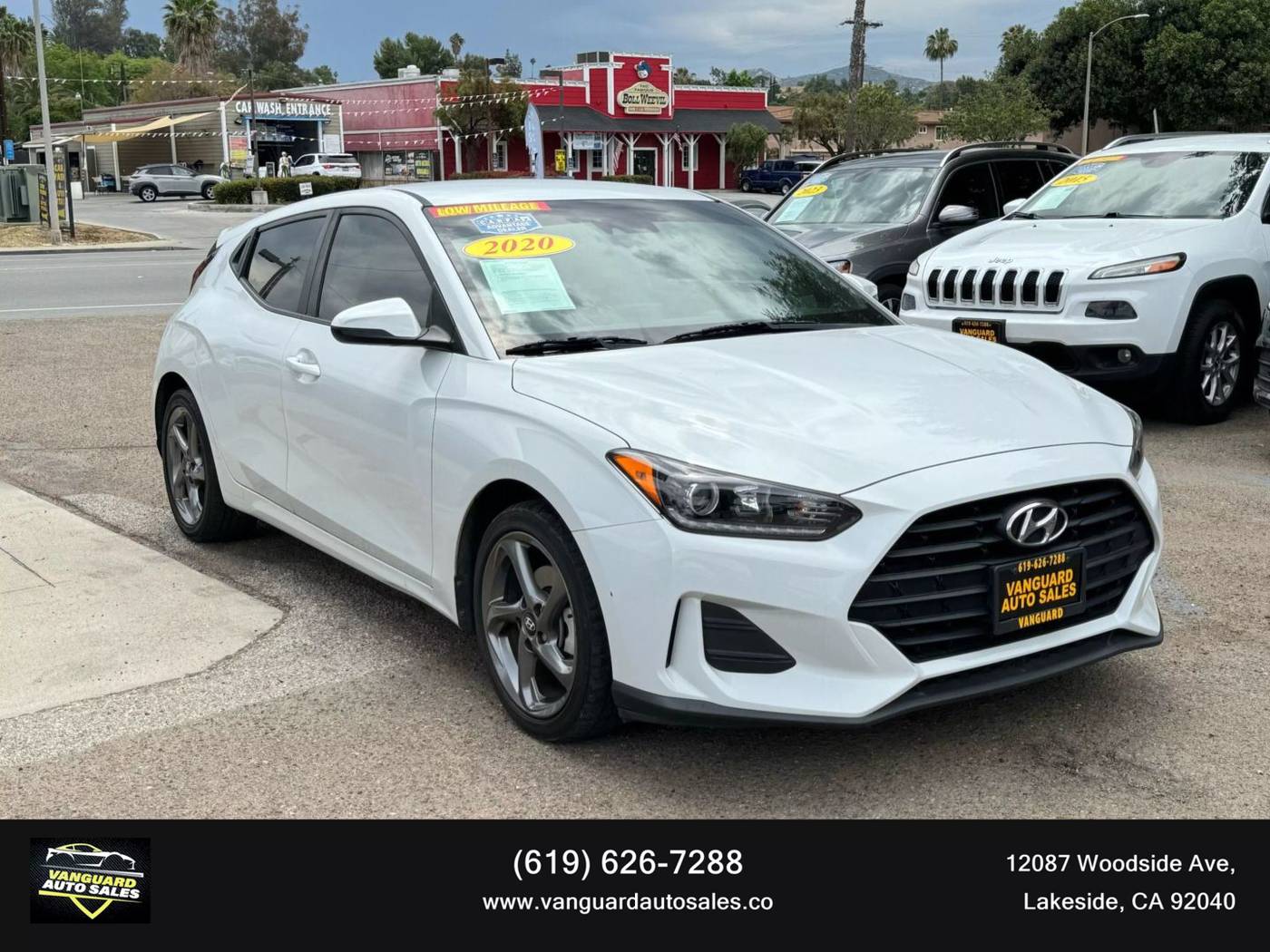 2020 Hyundai Veloster 2.0 — Hatchback — 23,759 mi — Lakeside, CA