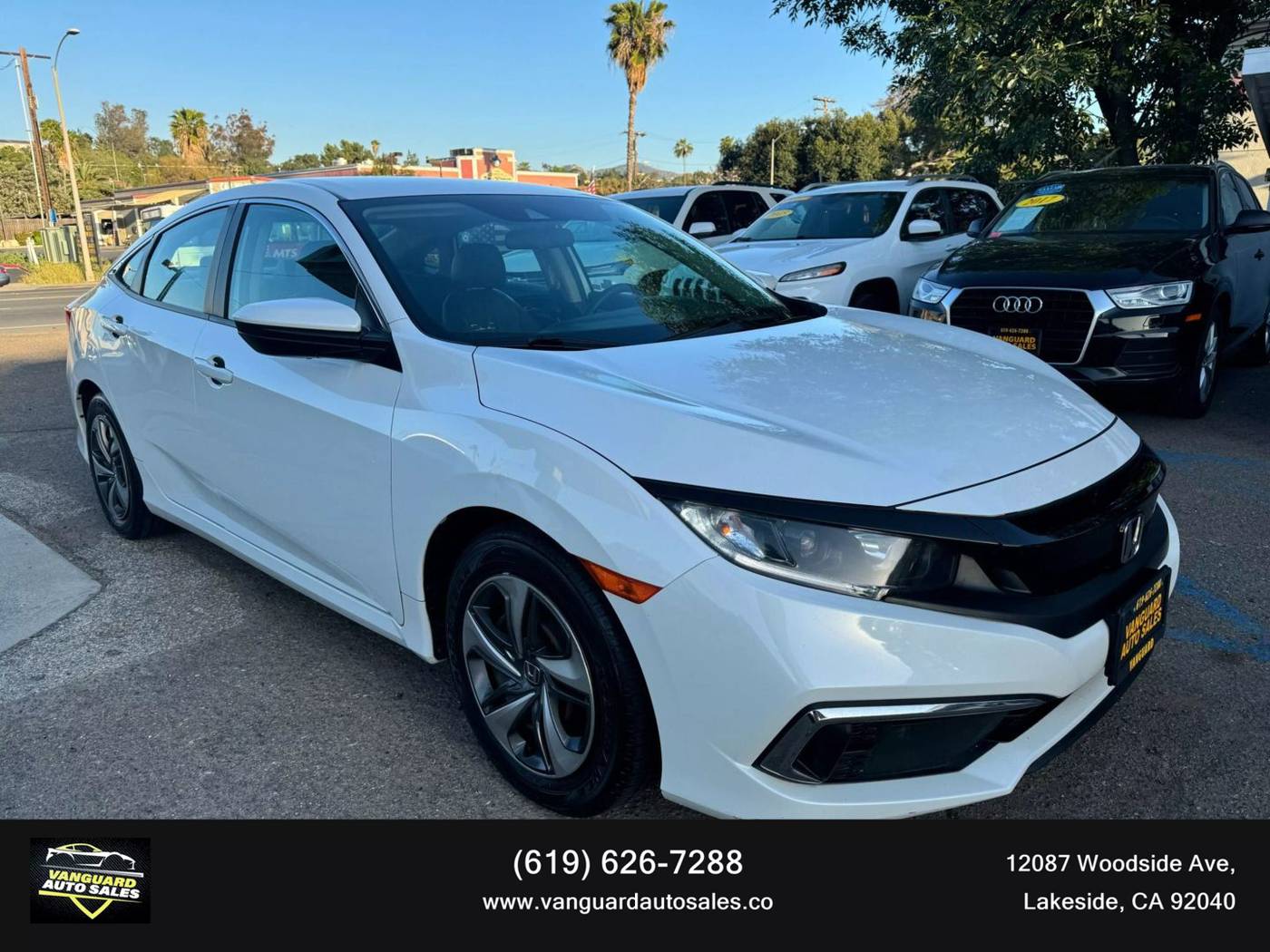 2020 Honda Civic LX — Sedan — 58,023 mi — Lakeside, CA