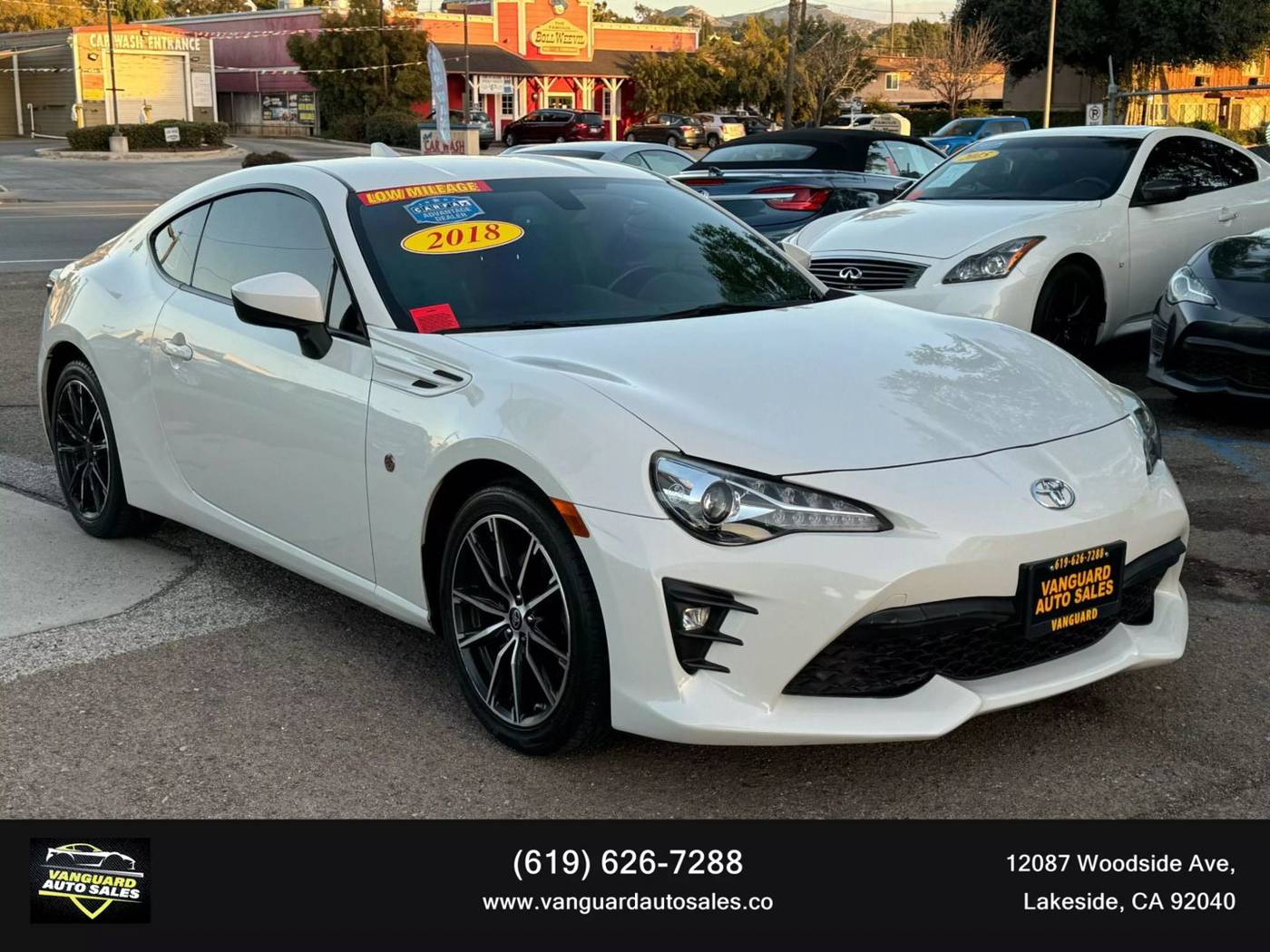 2018 Toyota 86 GT — Coupe — 37,214 mi — Lakeside, CA