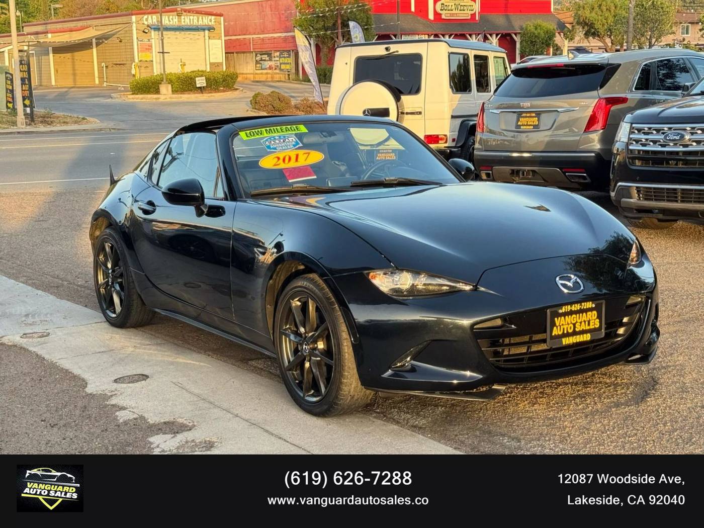 2017 Mazda MX-5 Miata Club — Convertible — 29,914 mi — Lakeside, CA