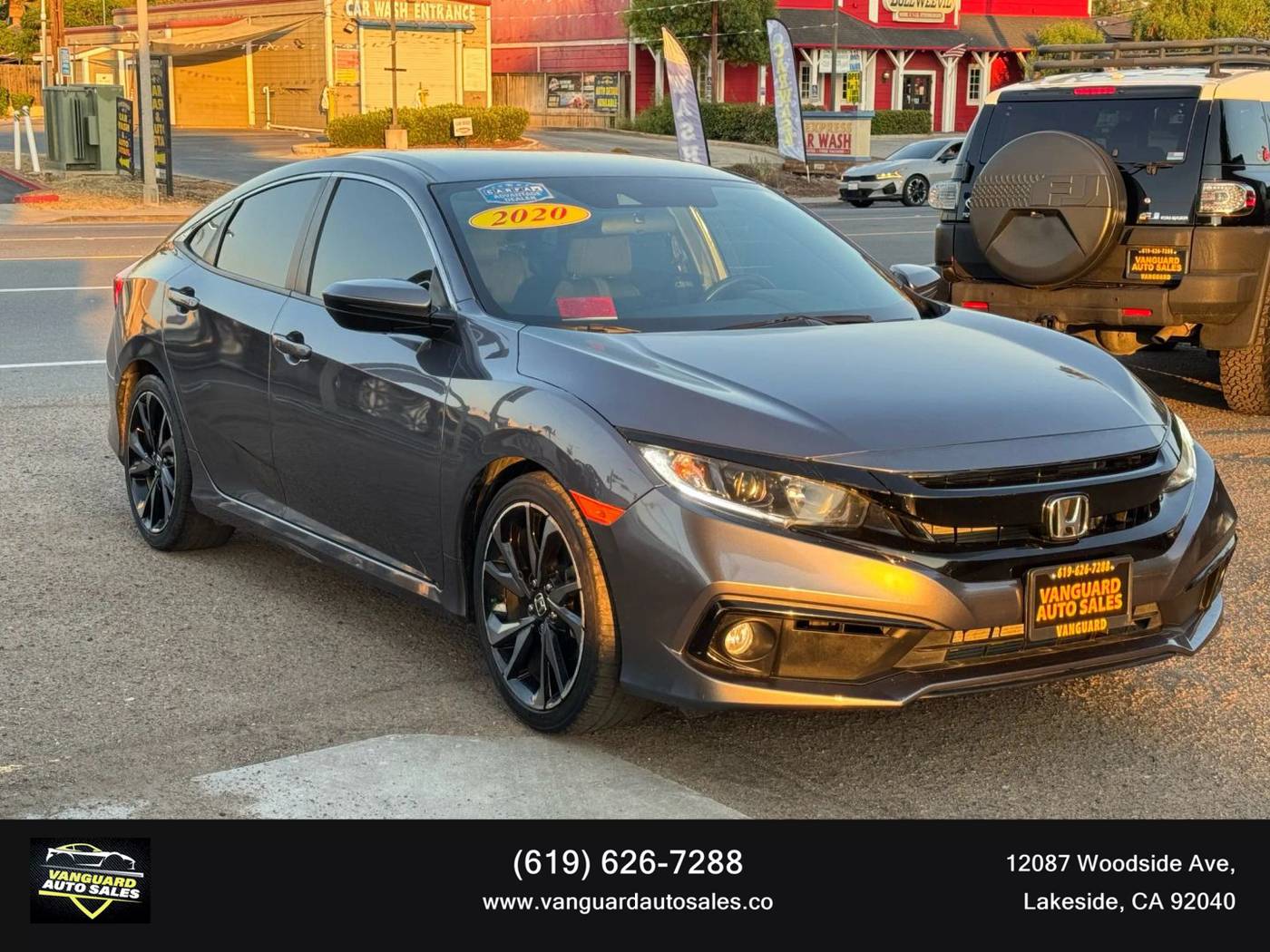 2020 Honda Civic Sport — Sedan — 53,162 mi — Lakeside, CA