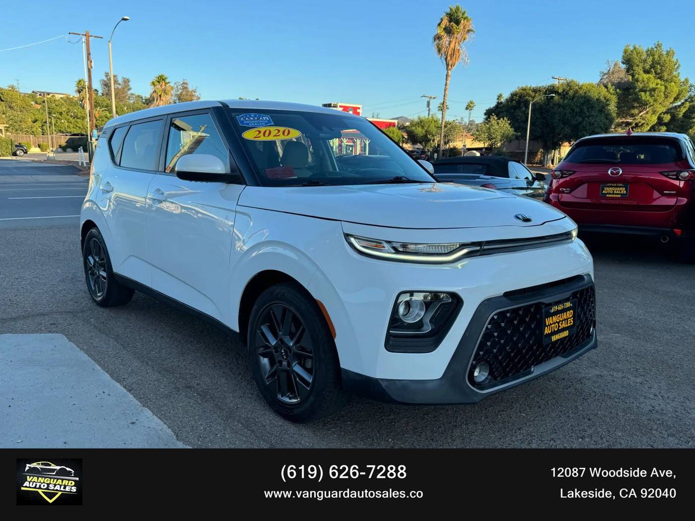 2020 Kia Soul EX — Hatchback — 60,923 mi — Lakeside, CA