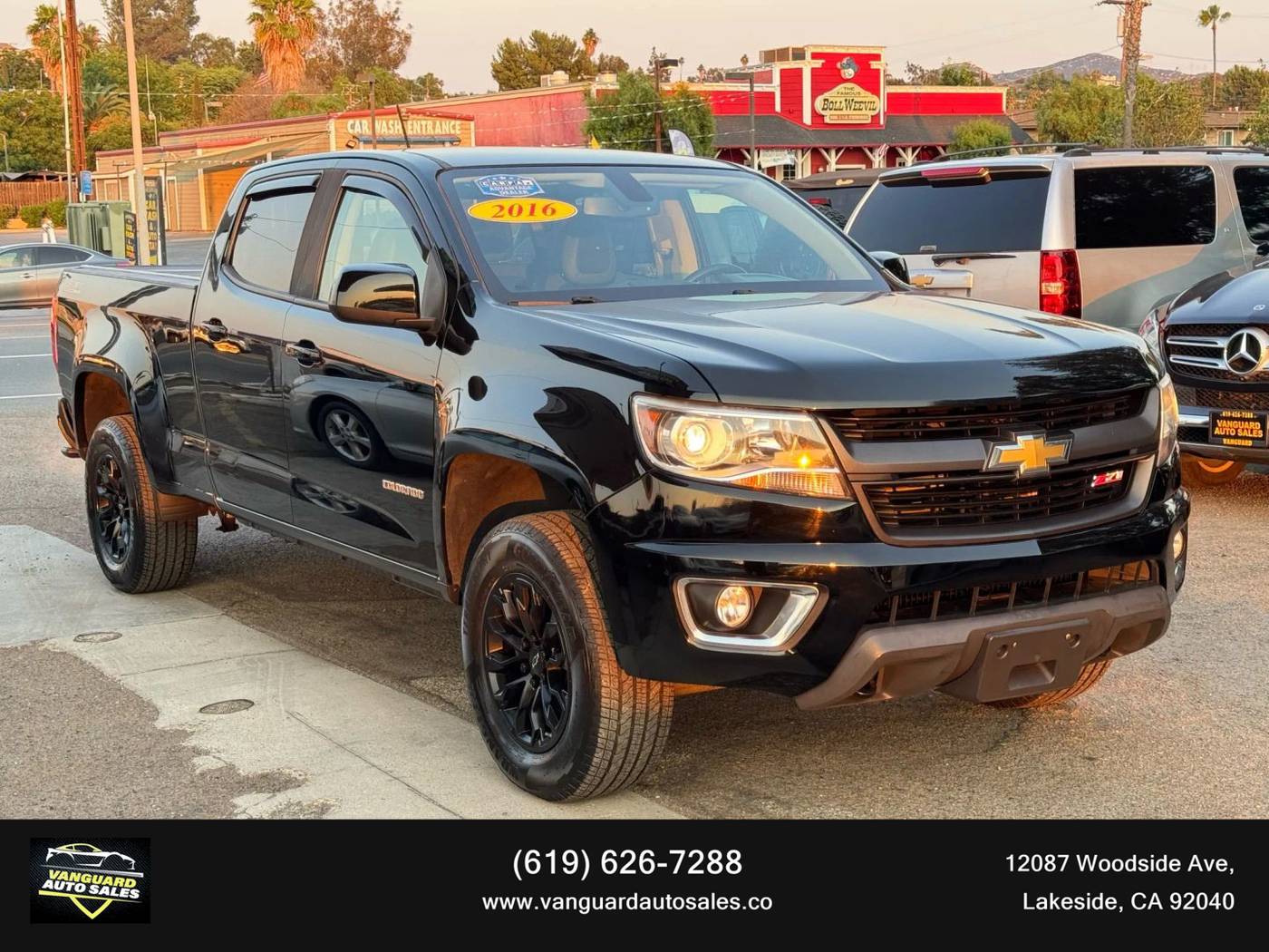 2016 Chevrolet Colorado Z71 — Pickup Truck — 81,525 mi — Lakeside, CA