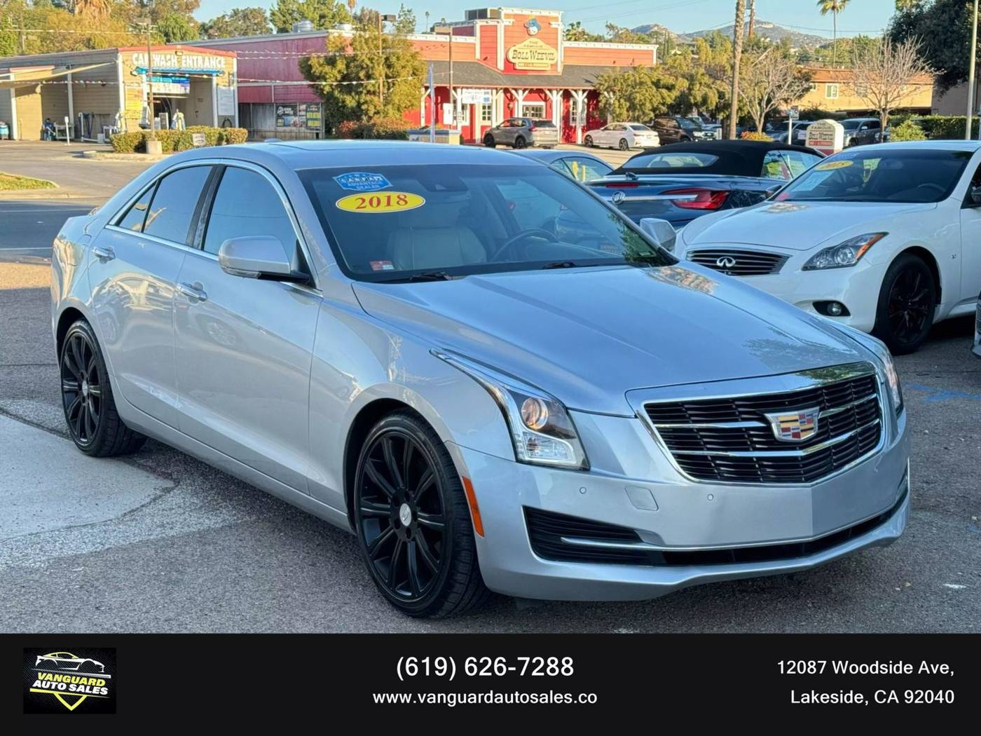 2018 Cadillac ATS Luxury — Sedan — 51,368 mi — Lakeside, CA