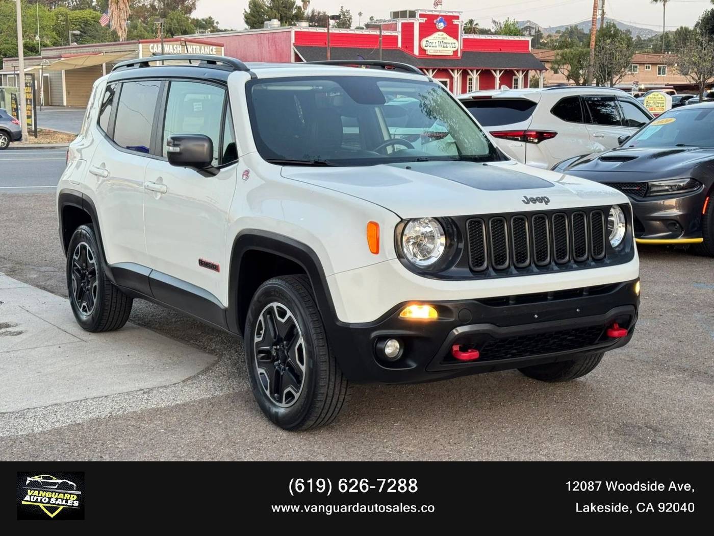 2017 Jeep Renegade Trailhawk — SUV — 47,111 mi — Lakeside, CA