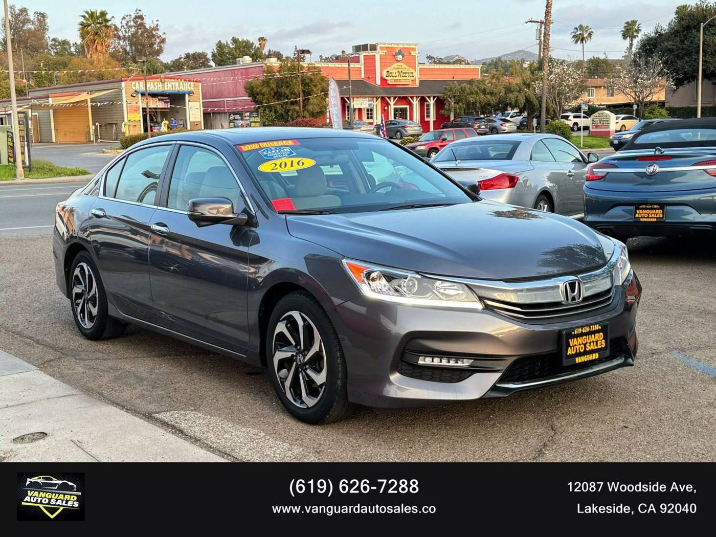 2016 Honda Accord EX — Sedan — 32,905 mi — Lakeside, CA
