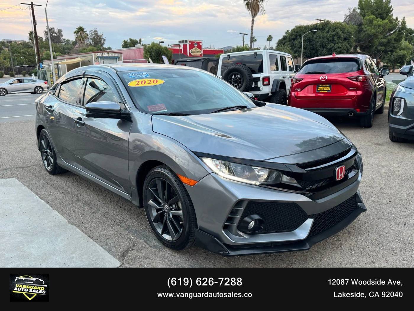 2020 Honda Civic EX — Hatchback — 35,112 mi — Lakeside, CA