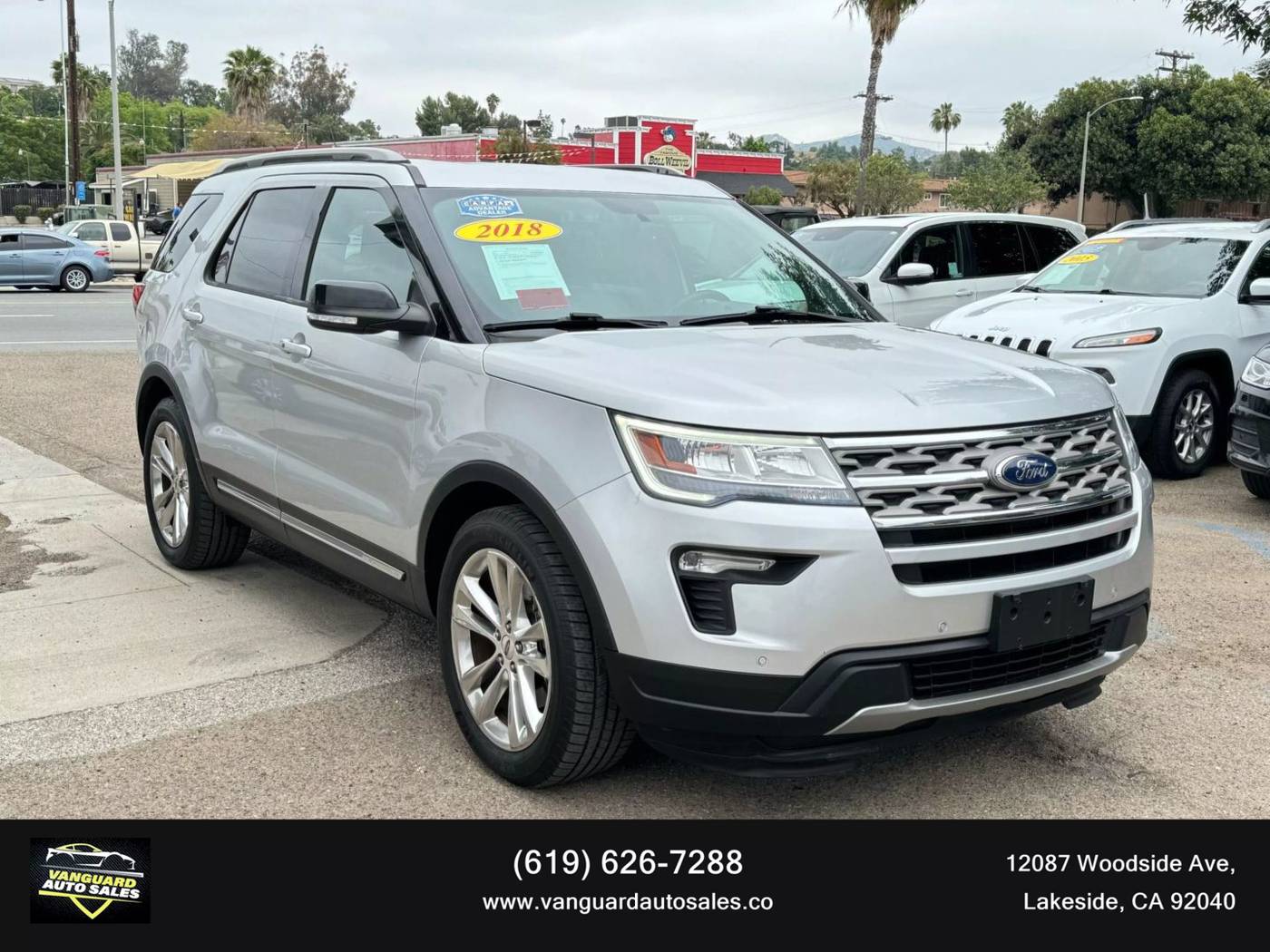 2018 Ford Explorer XLT — SUV — 53,328 mi — Lakeside, CA