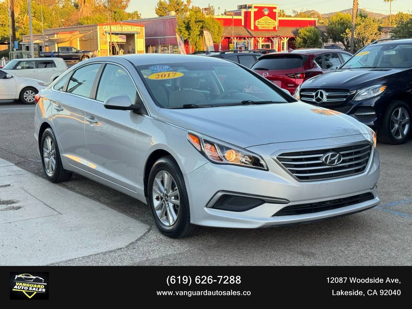2017 Hyundai Sonata SE — Sedan — 46,700 mi — Lakeside, CA