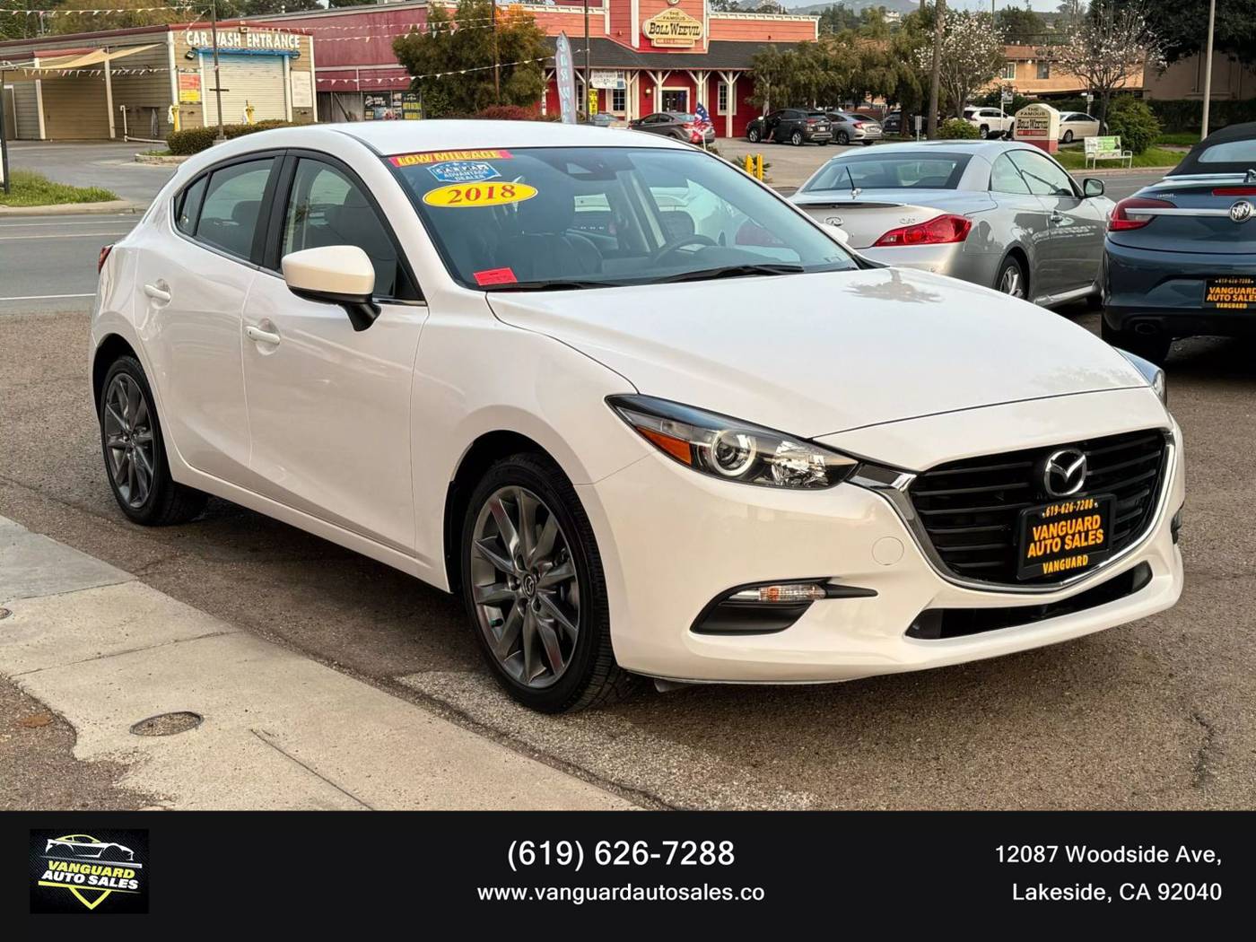 2018 Mazda Mazda3 Touring — Hatchback — 21,766 mi — Lakeside, CA