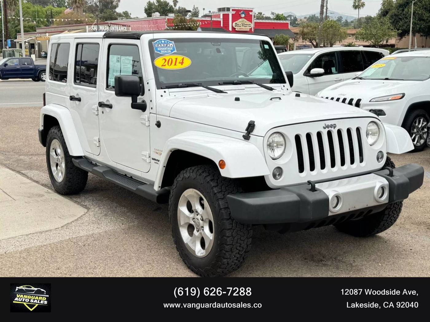 2014 Jeep Wrangler Sahara — SUV — 106,783 mi — Lakeside, CA