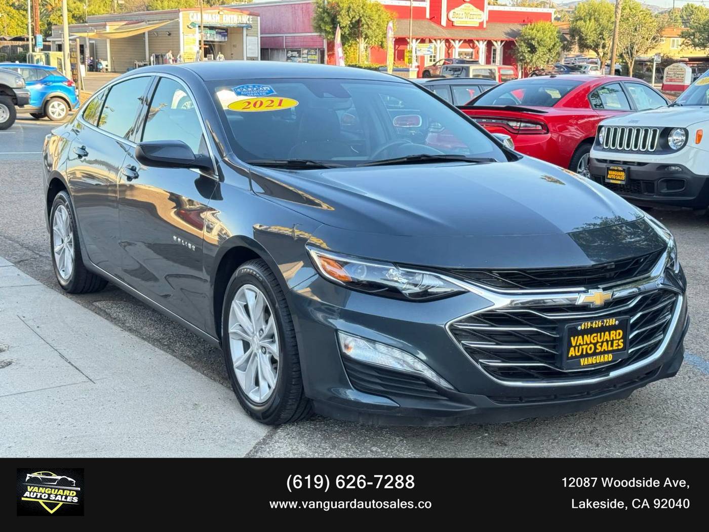 2021 Chevrolet Malibu LT — Sedan — 74,279 mi — Lakeside, CA