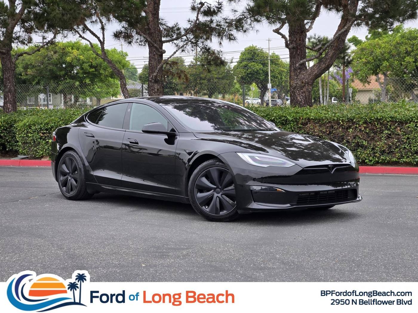 2021 Tesla Model S Long Range — Hatchback — 34,403 mi — Long Beach, CA