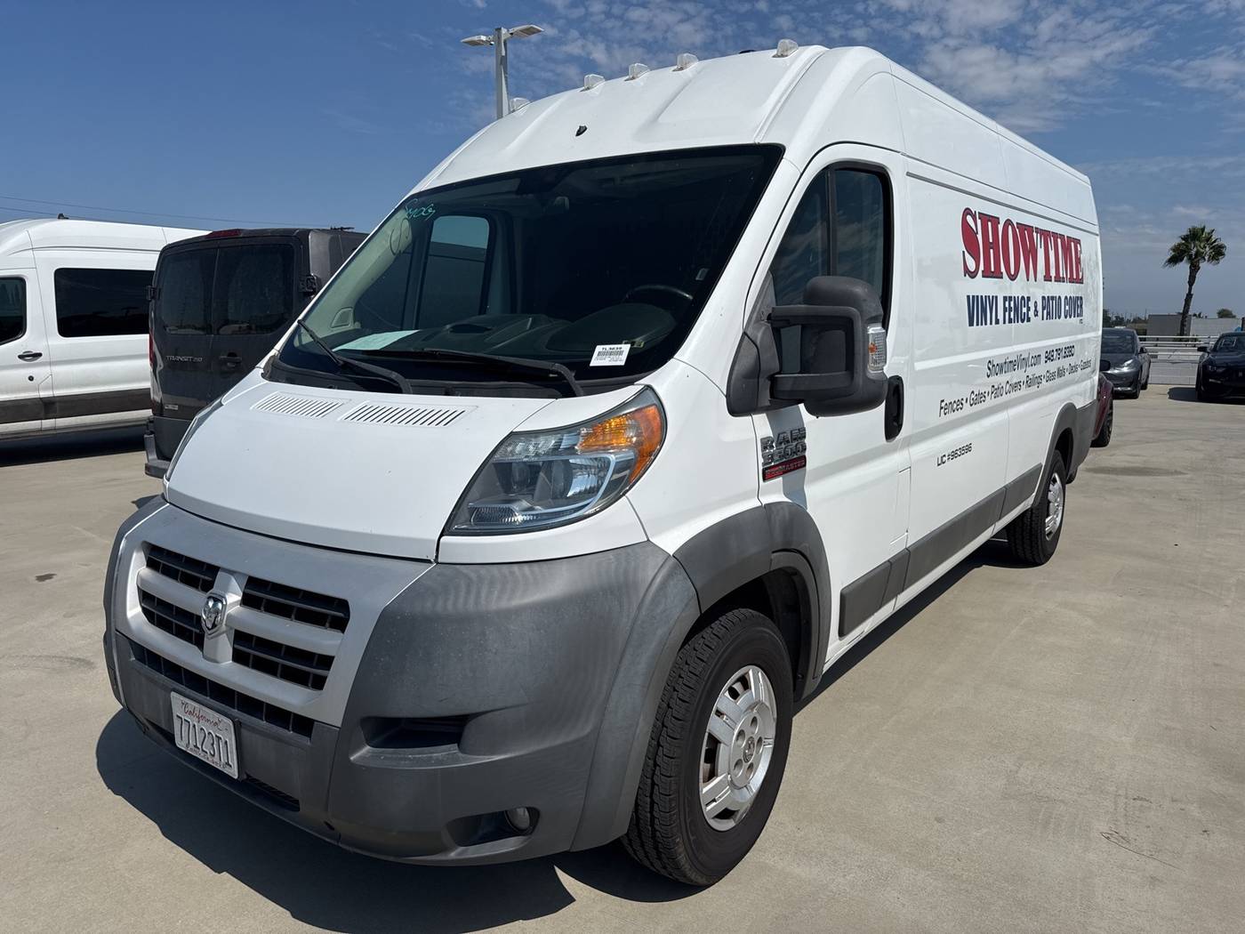 2014 Ram ProMaster Cargo Van 3500 — Cargo Van — 90,776 mi — Long Beach, CA