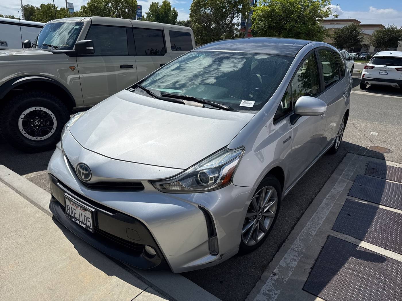 2017 Toyota Prius v Five — Wagon — 67,390 mi — Long Beach, CA