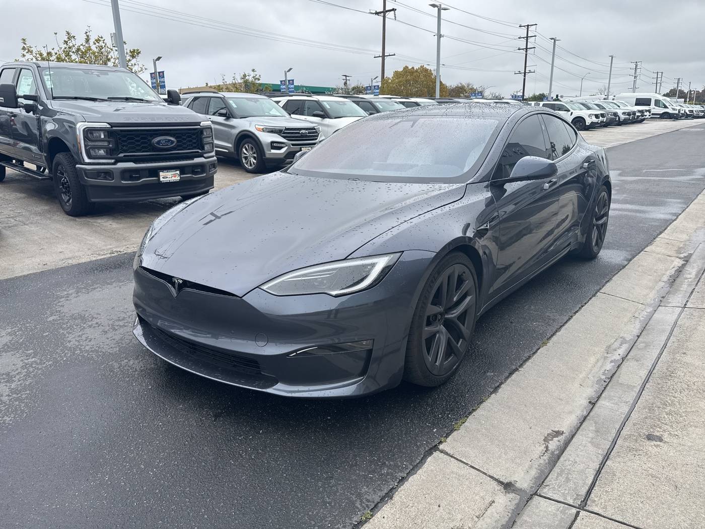2022 Tesla Model S Plaid — Hatchback — 27,619 mi — Long Beach, CA