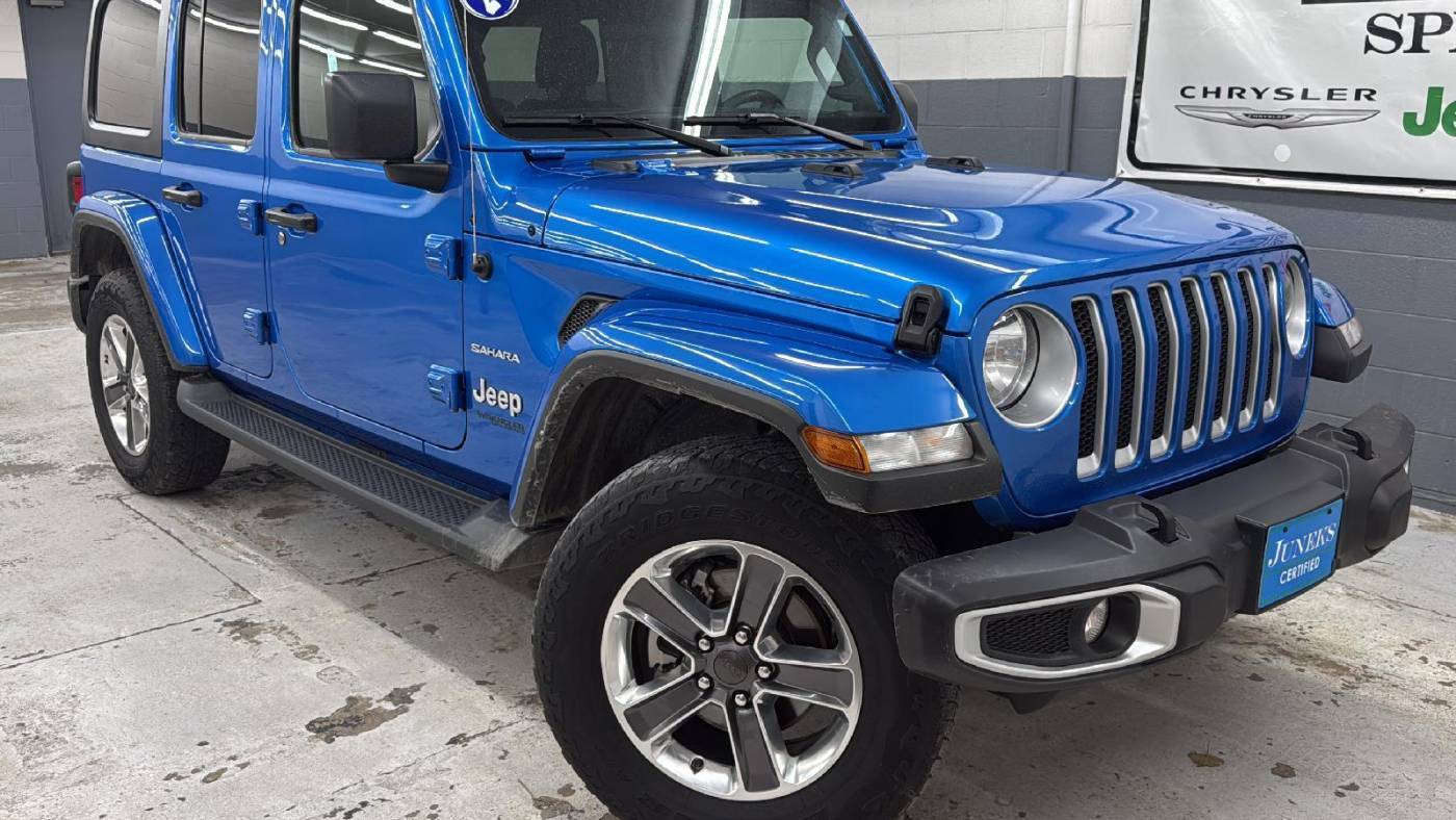 2021 Jeep Wrangler Sahara — SUV — 37,489 mi — Spearfish, SD
