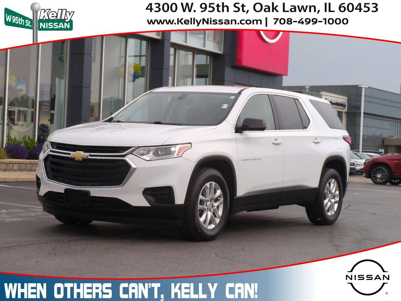 2020 Chevrolet Traverse LS — SUV — 83,225 mi — Oak Lawn, IL